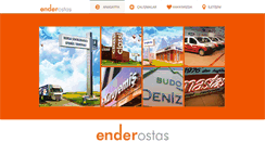 Desktop Screenshot of enderostasreklam.com