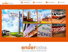 Tablet Screenshot of enderostasreklam.com